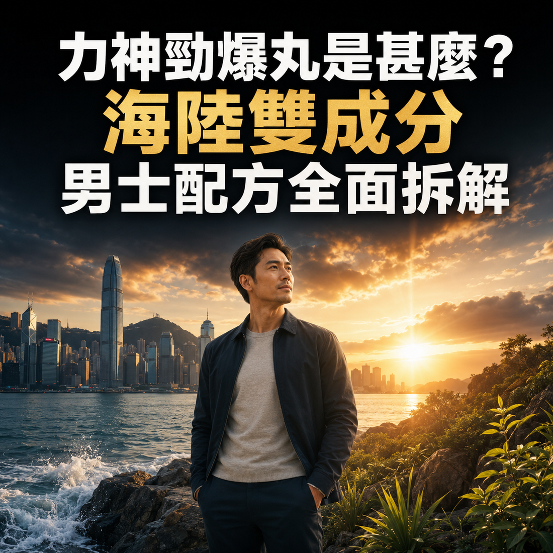 力神勁爆丸是什麼？海陸雙成分男士活力配方全面了解