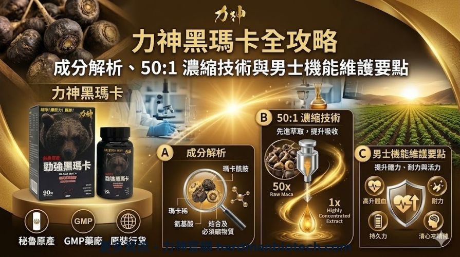 力神黑瑪卡全攻略