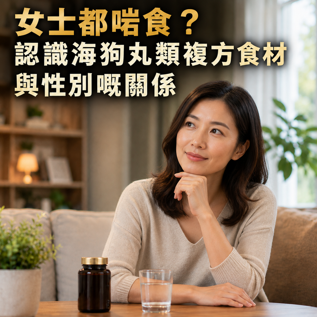 女士都啱食？認識海狗丸類複方食材與性別嘅關係