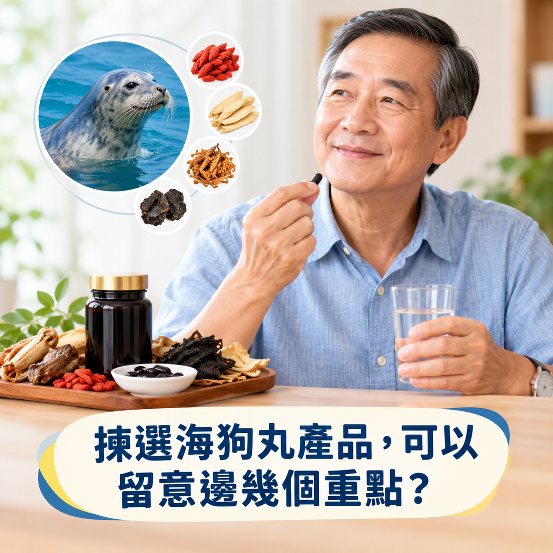 揀選海狗丸產品，可以留意邊幾個重點？
