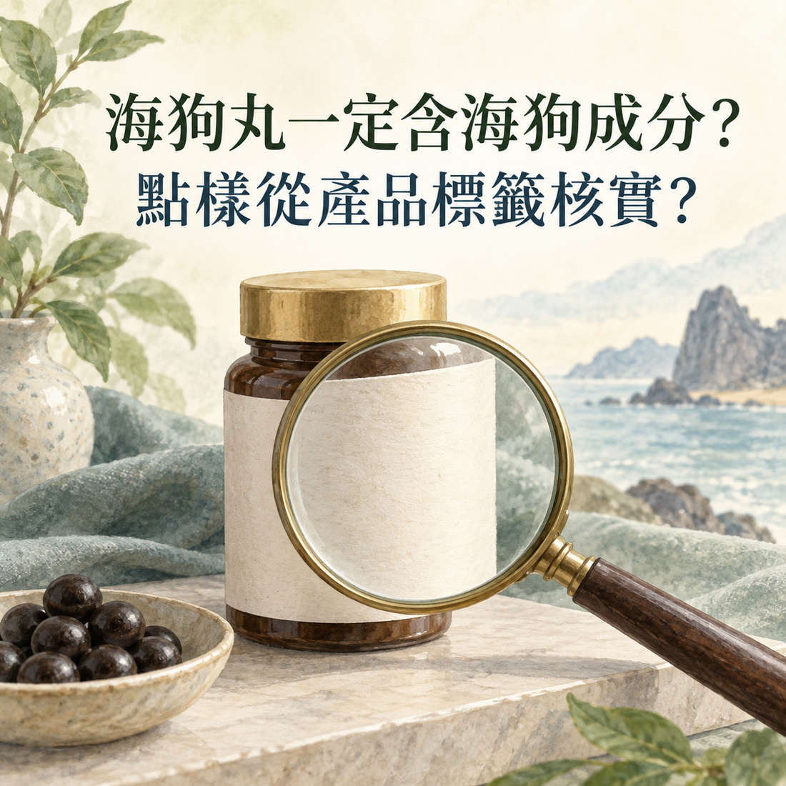 海狗丸一定含海狗成分？點樣從產品標籤核實？