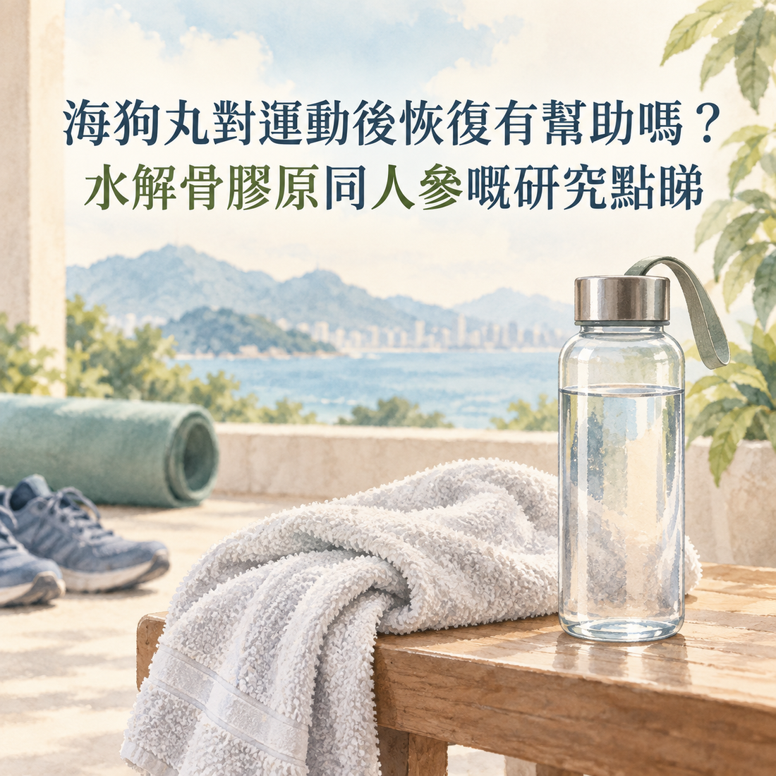 海狗丸對運動後恢復有幫助嗎？水解骨膠原同人參嘅研究點睇