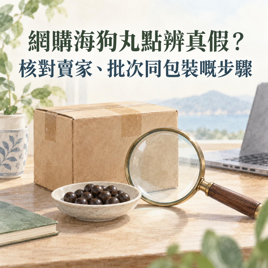 網購海狗丸點辨真假？核對賣家、批次同包裝嘅步驟