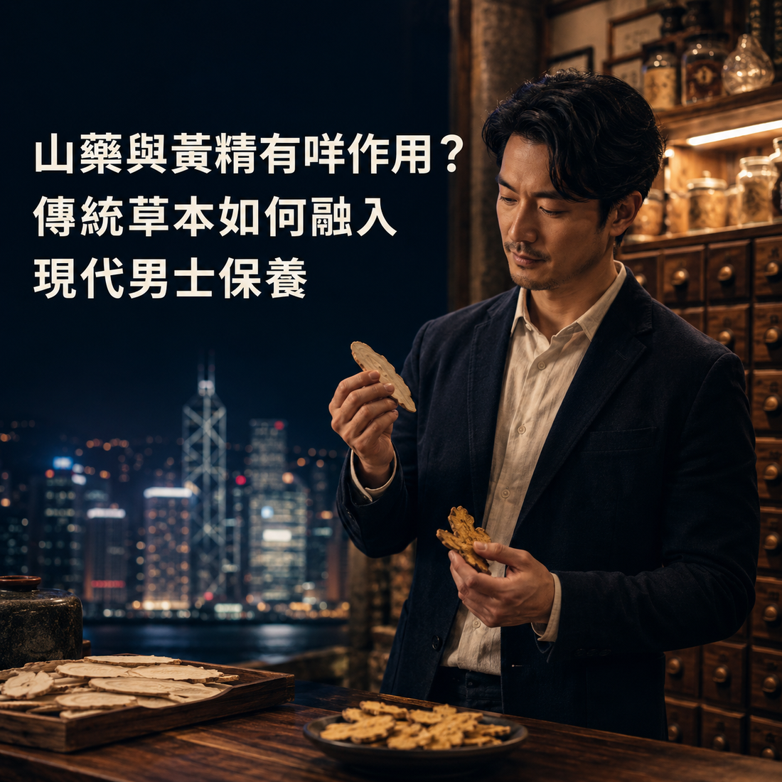 山藥與黃精有咩作用？傳統草本如何融入現代男士保養